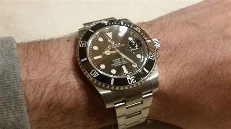 rolex submariner bracelet scratches|rolex submariner value over time.